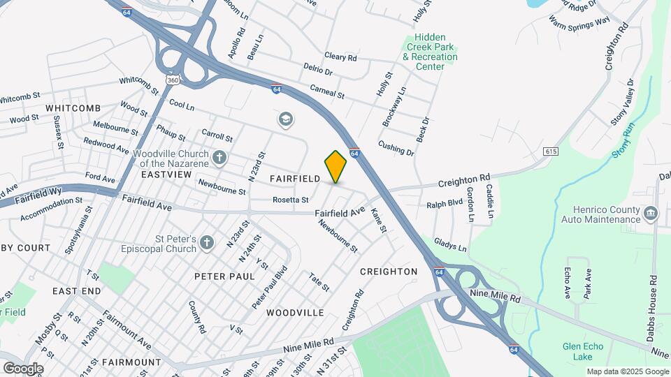 2601 Phaup St Map and Location Details