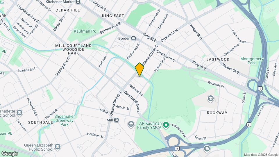 465 Nyberg St Map and Location Details