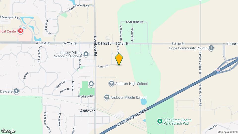 415 Aaron Dr Map and Location Details