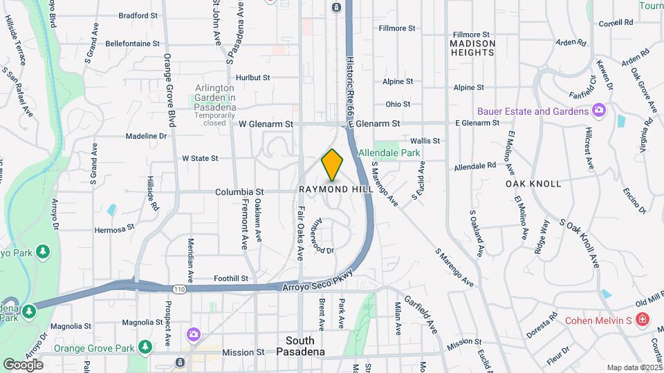 178 Cedar Crest Ave Map and Location Details