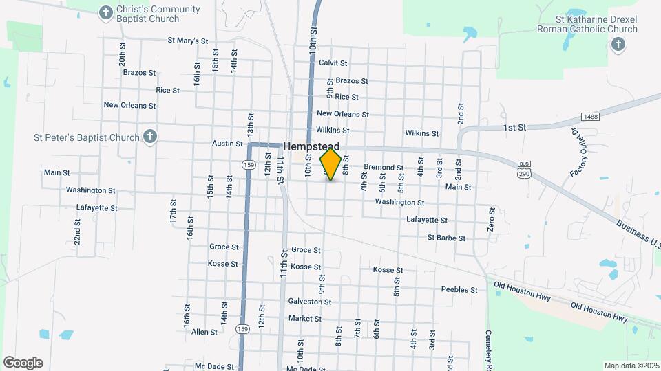 1006 9th St Map and Location Details