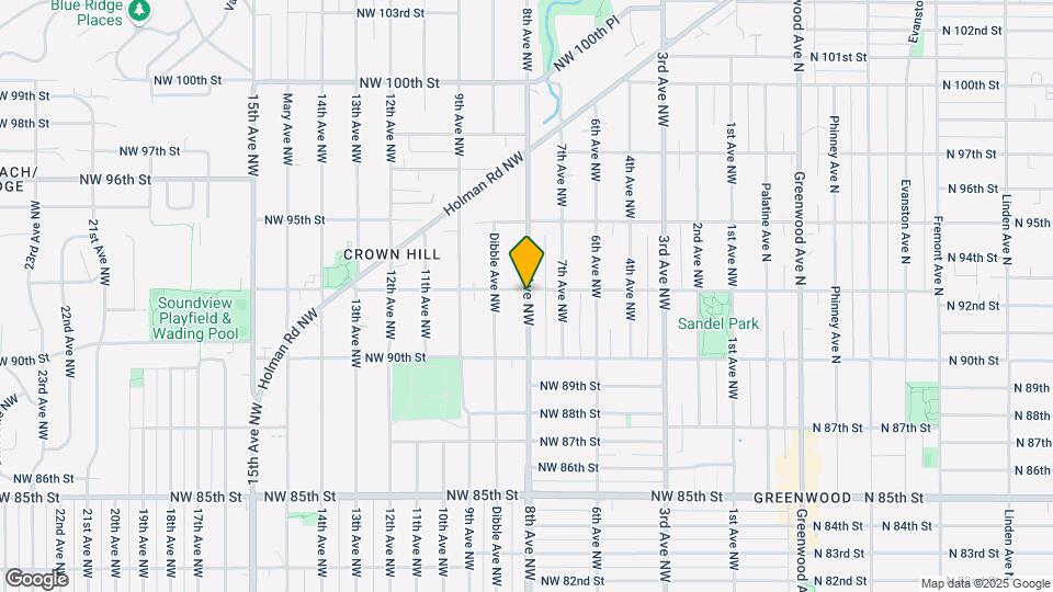 9515 8th Ave NW Map and Location Details