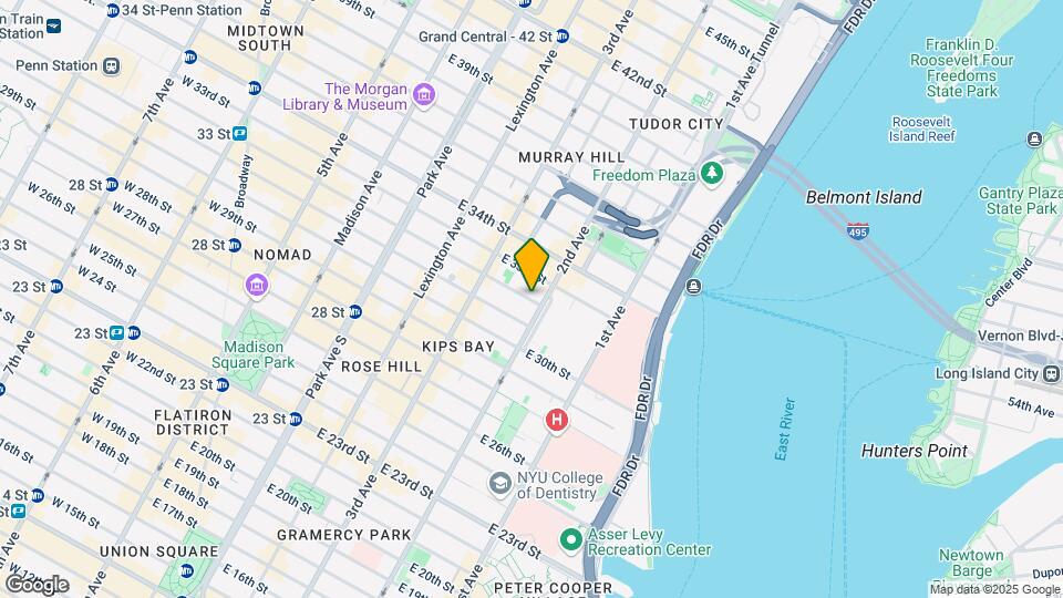 230 E 32nd St, Unit FL3-ID1228 Map and Location Details