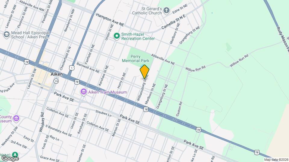 221 Williamsburg St NE Map and Location Details