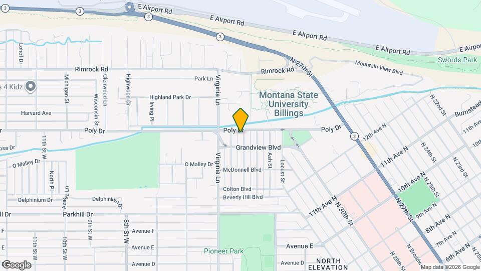 2418 Pine St, Unit #404 Map and Location Details