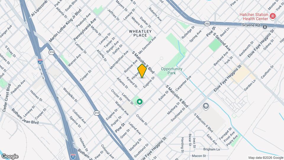 3922 Wilder St Map and Location Details