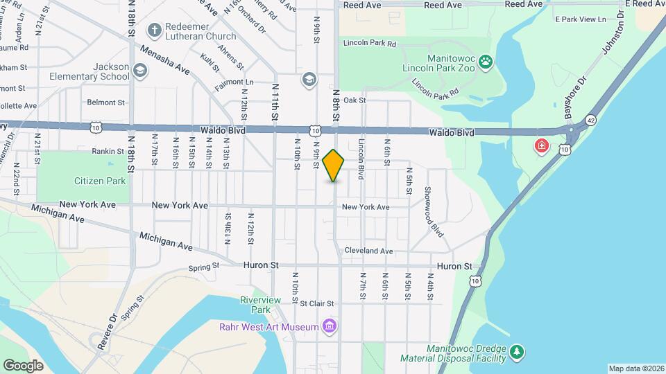 946 N 8th St, Unit 946 Mapa y Detalles de la Ubicación