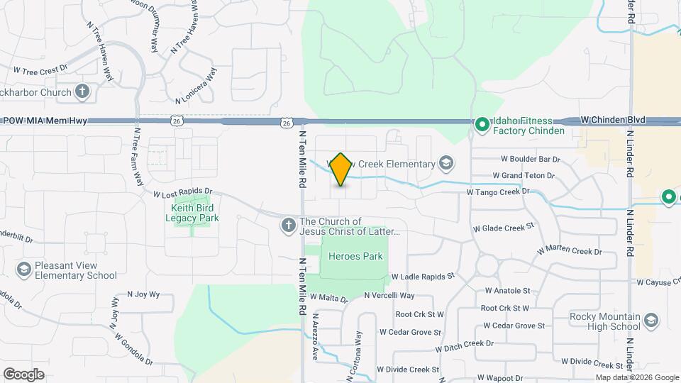 6059 N Silver Spruce Ave Map and Location Details