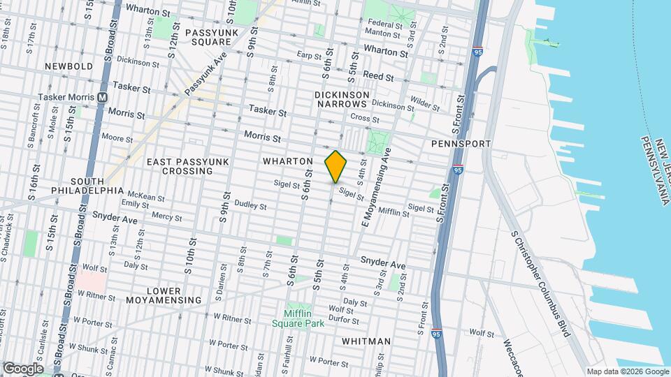 1817 S 5th St Map and Location Details