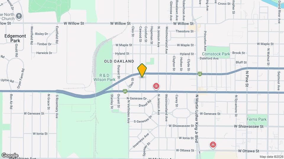 740 Cawood St Map and Location Details