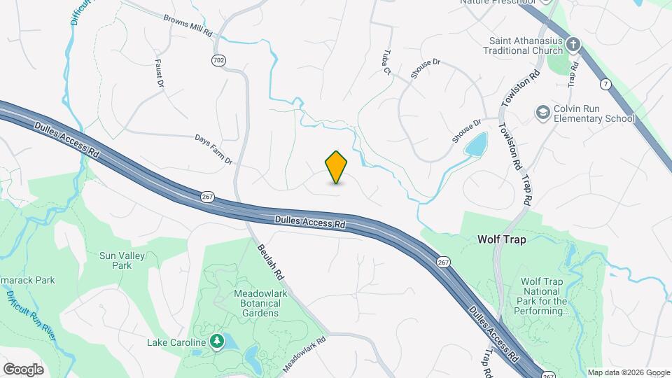 1534 Red Rock Ct Map and Location Details