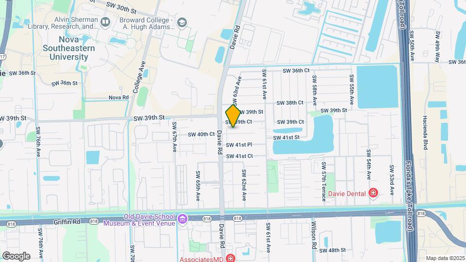 6321 SW 41st St Map and Location Details