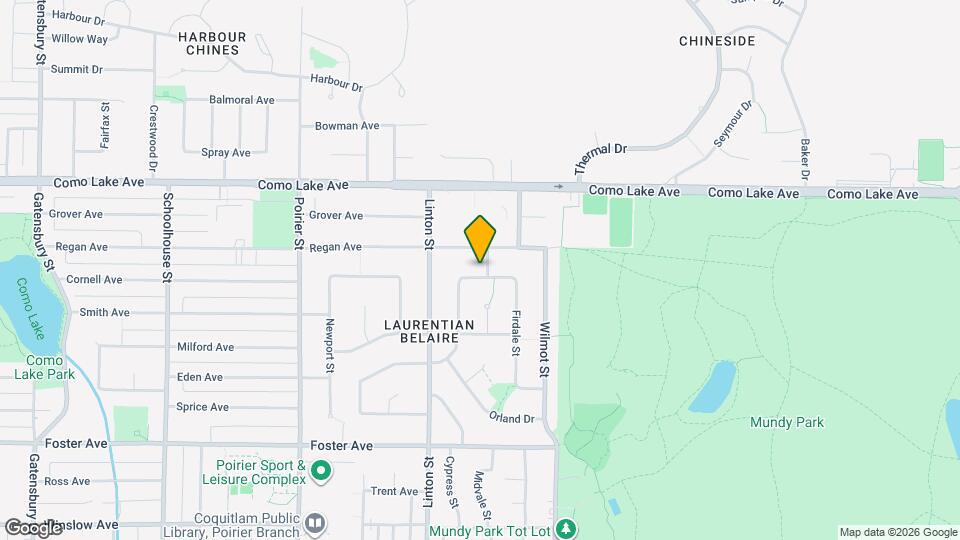 732 Mars St Map and Location Details