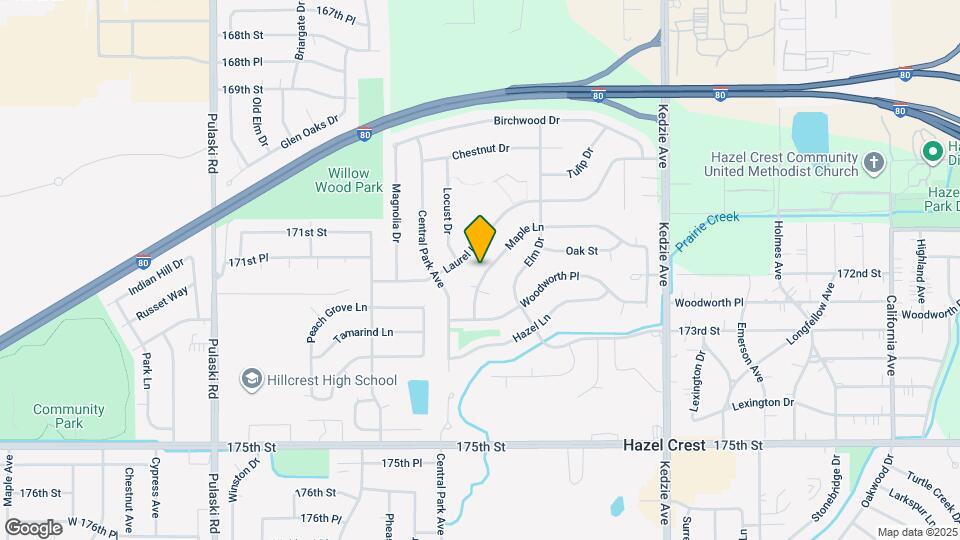 3508 Maple Ln Map and Location Details