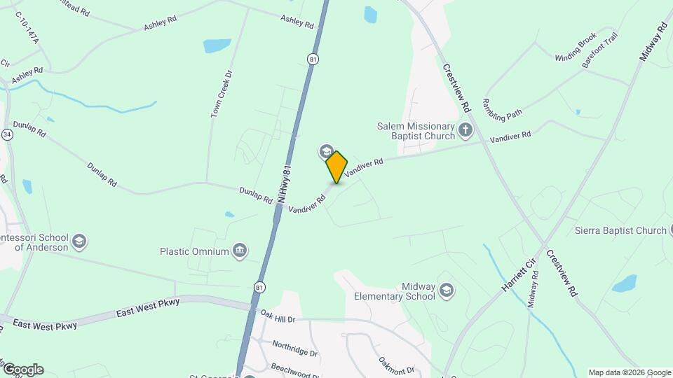 312 Fairfield St Map and Location Details