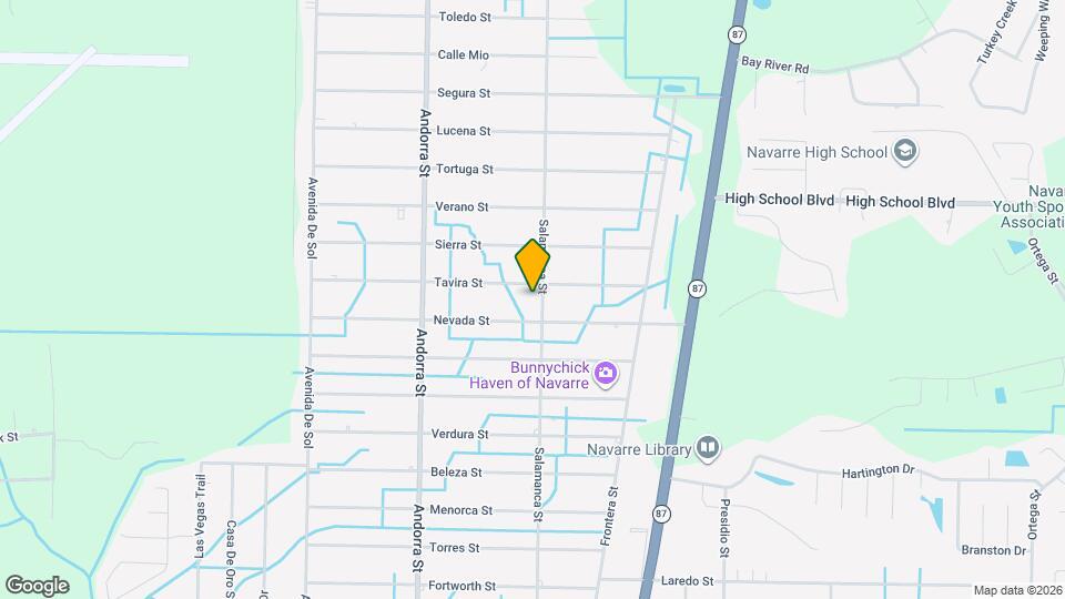 2337 Salamanca St Map and Location Details