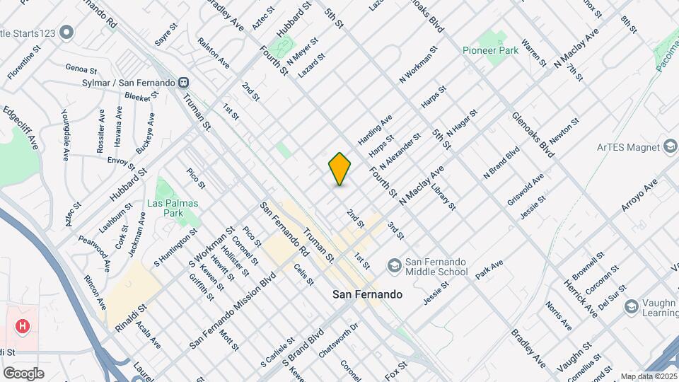 206 Harps St Mapa y Detalles de la Ubicación