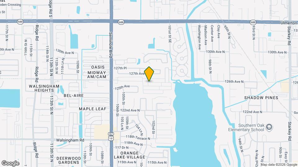 12651 Seminole Blvd Map and Location Details
