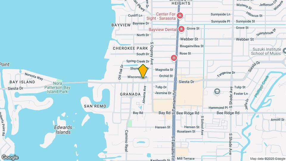 1739 Siesta Dr Map and Location Details