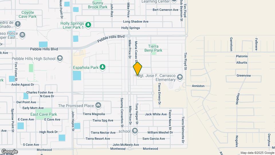14701 Tierra Mirage Ave Map and Location Details