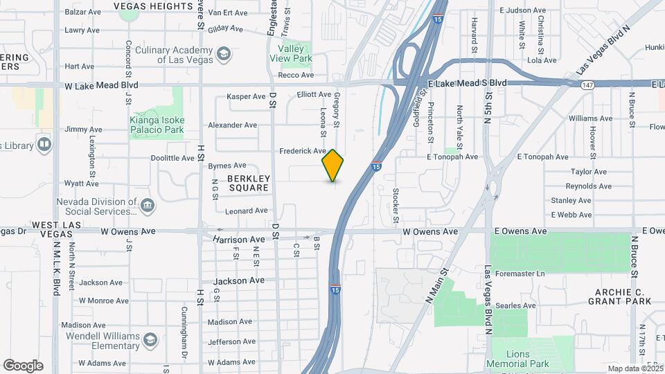 1644 Cadillac Ln Map and Location Details