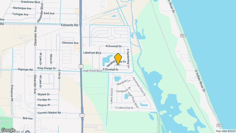 1833 Pelican Dr Map and Location Details