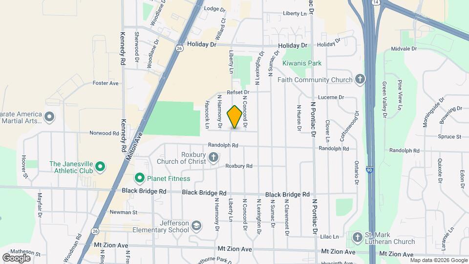 2104 Independence Ln-Unit -2104 Map and Location Details