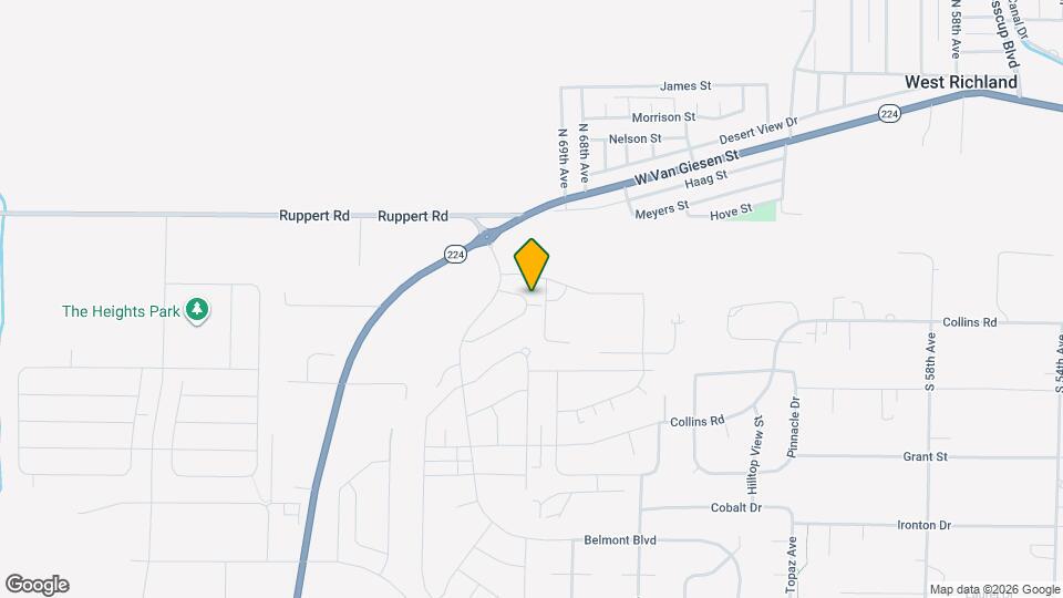 6944 Hardrock Ct Map and Location Details