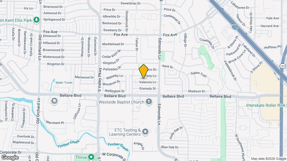 1255 Valencia Ln Map and Location Details