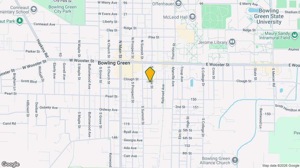 214 S Enterprise St Map and Location Details