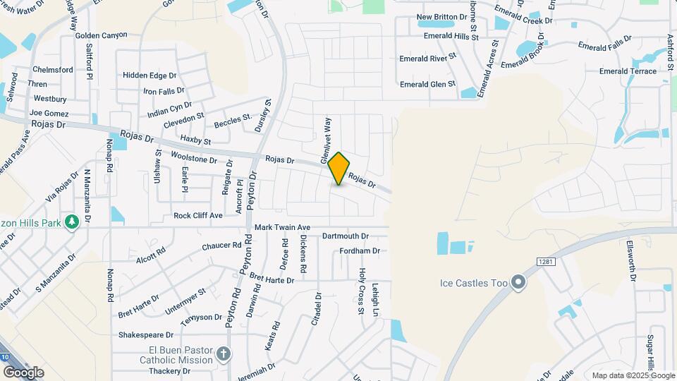 12993 Tryne Way Map and Location Details