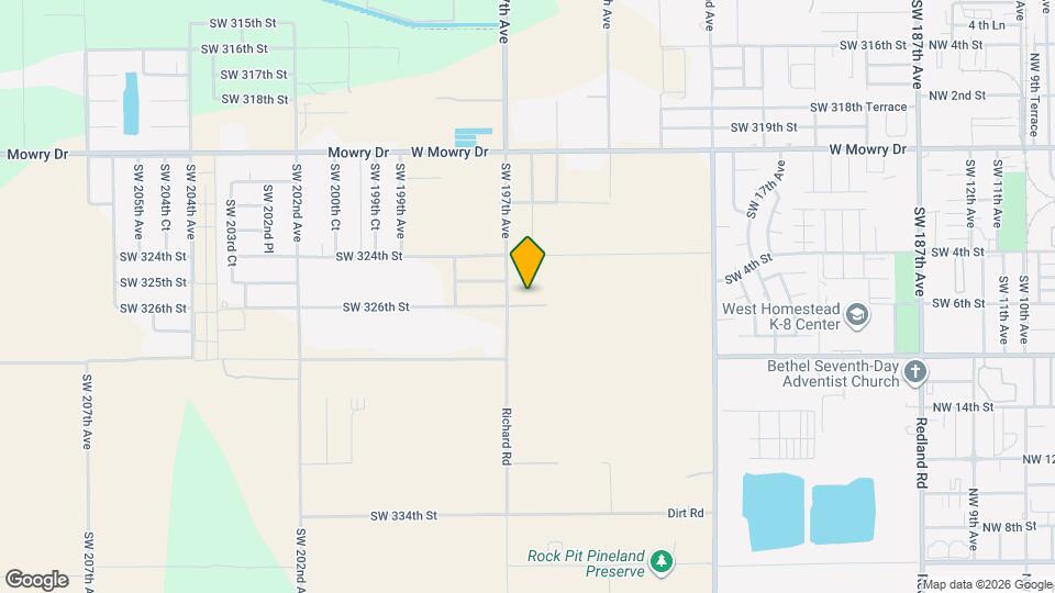 19565 SW 325th St Map and Location Details