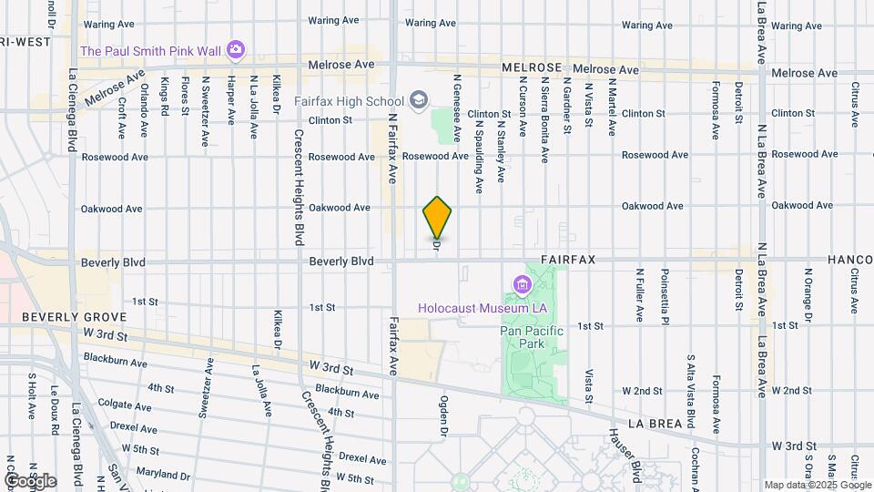 315 N Ogden Dr Map and Location Details