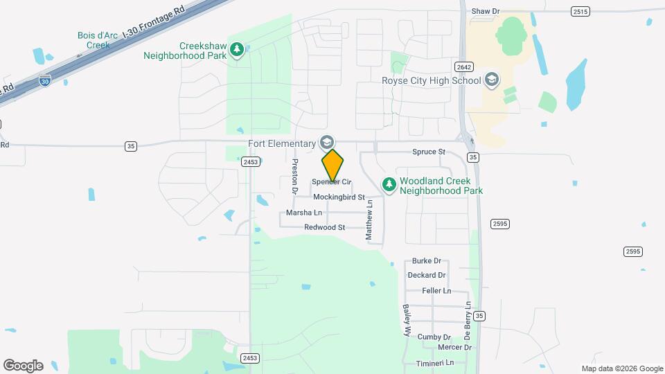 2801 Spencer Cir Map and Location Details