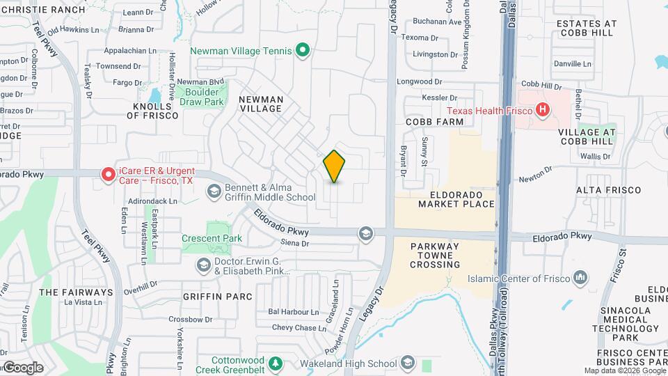 12007 Brubaker Dr Mapa y Detalles de la Ubicación