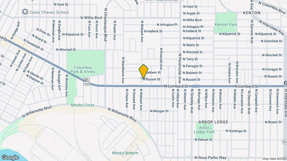 7528 N Wabash Ave Mapa y Detalles de la Ubicación