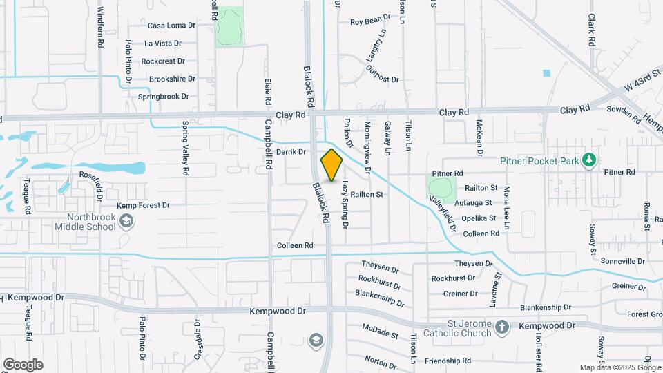 3826 Willow Springs Ln Map and Location Details