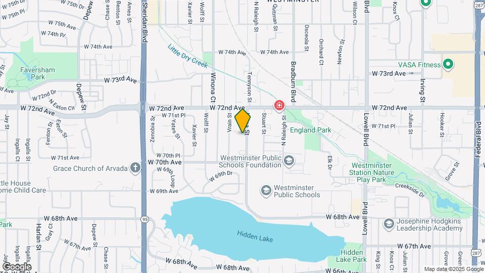 7061 Utica St Map and Location Details