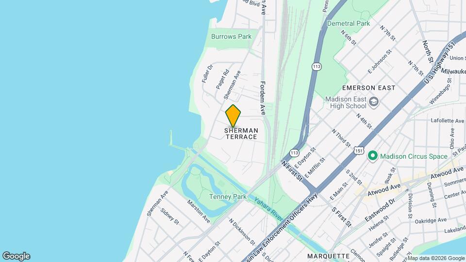 24 Sherman Ter, Unit 6 Map and Location Details