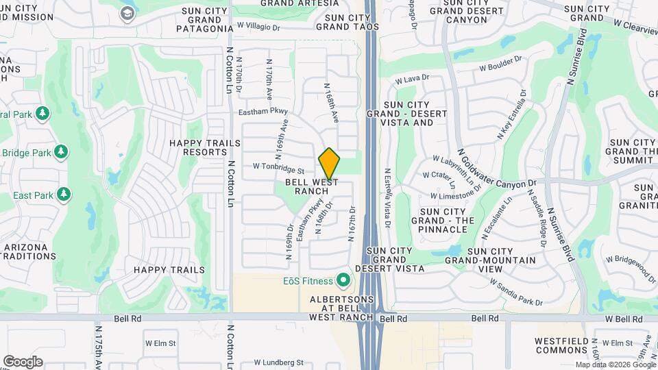 16811 W Tonbridge St Map and Location Details