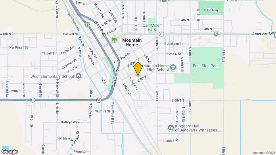 365 S 3rd E St, Unit SI ID1462222P Map and Location Details