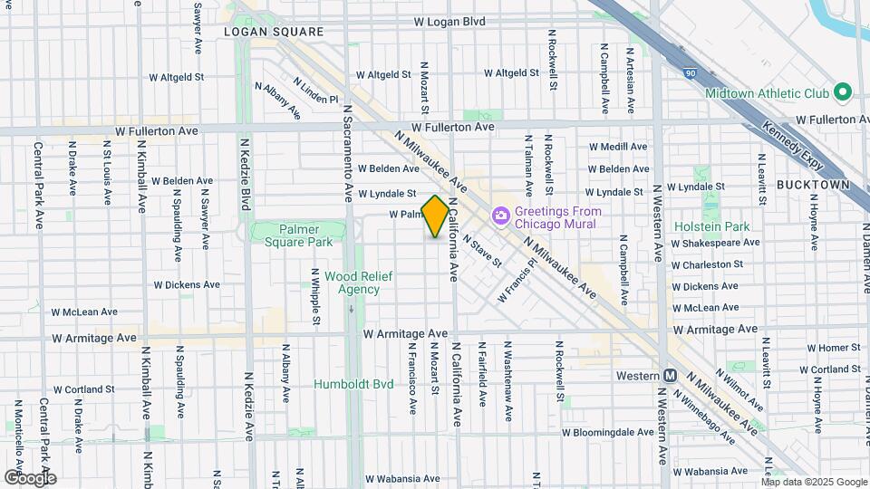 2823 W Shakespeare Ave Map and Location Details