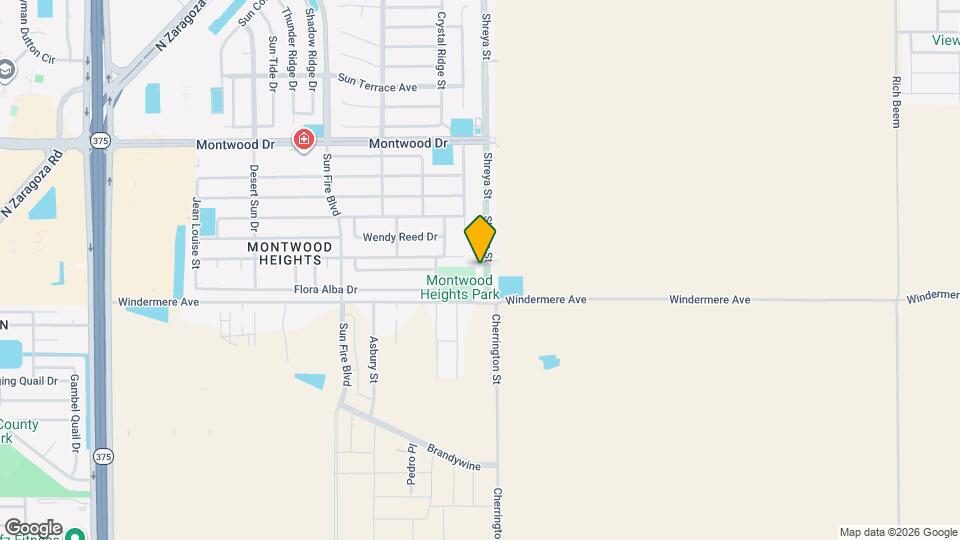 1733 Shreya St Map and Location Details