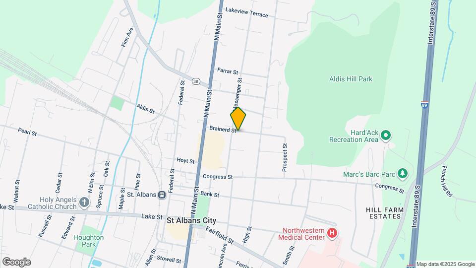 24 Brainerd St Mapa y Detalles de la Ubicación