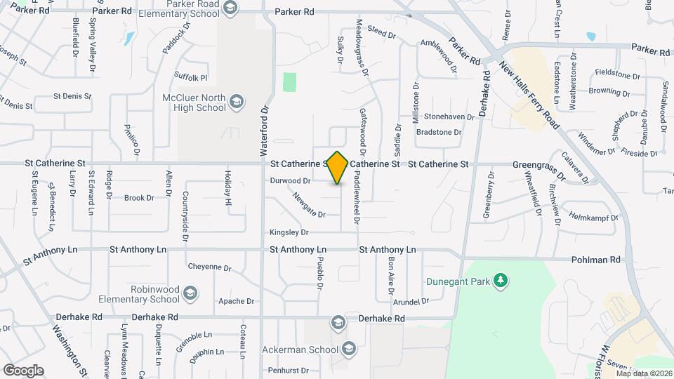 515 Durwood Dr Map and Location Details