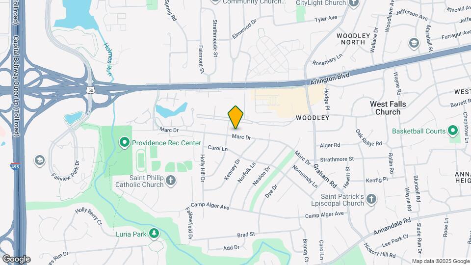 7412 Marc Dr Map and Location Details