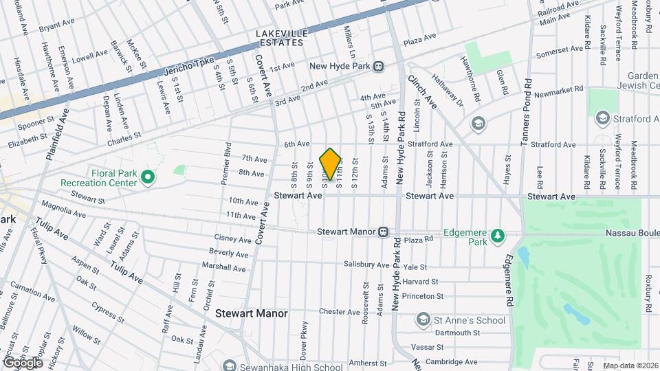 660 S 10th St Map and Location Details