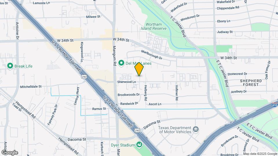 2915 Sherwood Grn Ln Map and Location Details