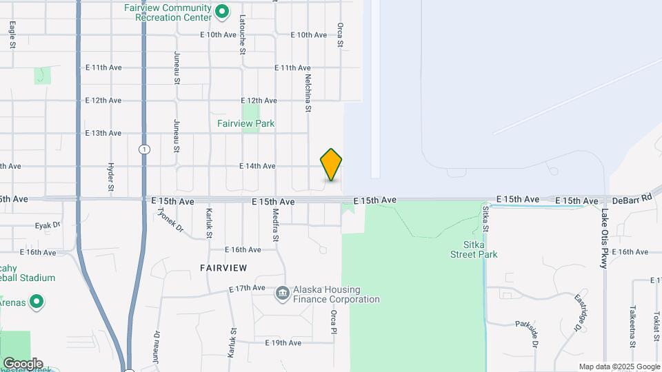 1426 Orca St, Unit 3 Mapa y Detalles de la Ubicación