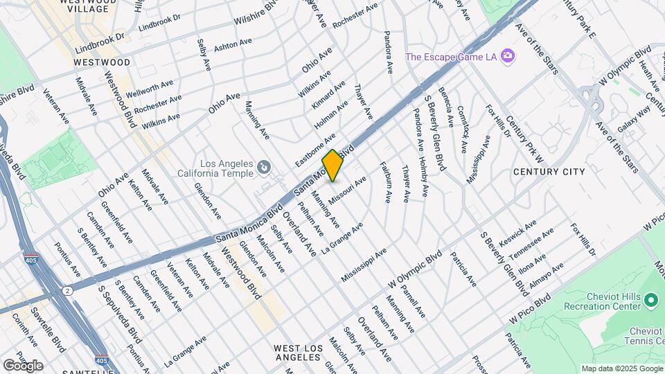1836 Parnell Ave Map and Location Details